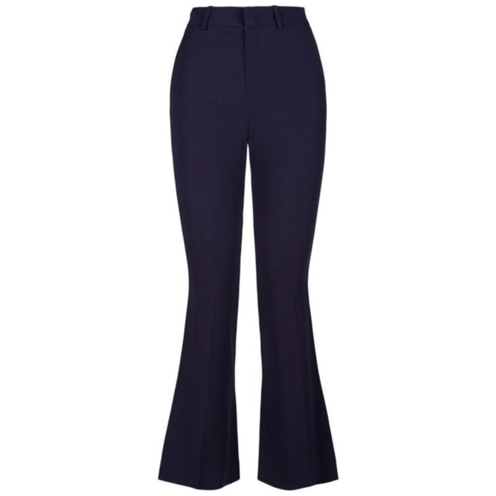 NWT Gucci bootcut cropped pant in navy blue! Size IT42/US6.